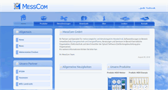 Desktop Screenshot of messcom.de