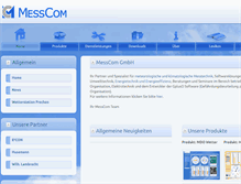 Tablet Screenshot of messcom.de